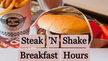 Steak n shake breakfast hours
