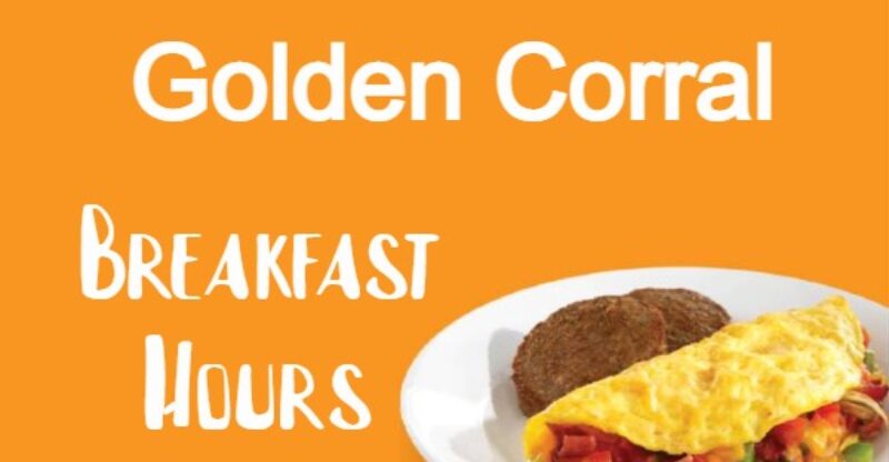 Golden Corral Menu Times