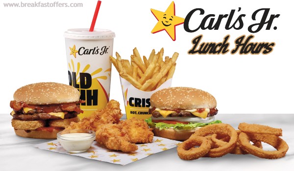 Carl's Jr Lunch Hours
